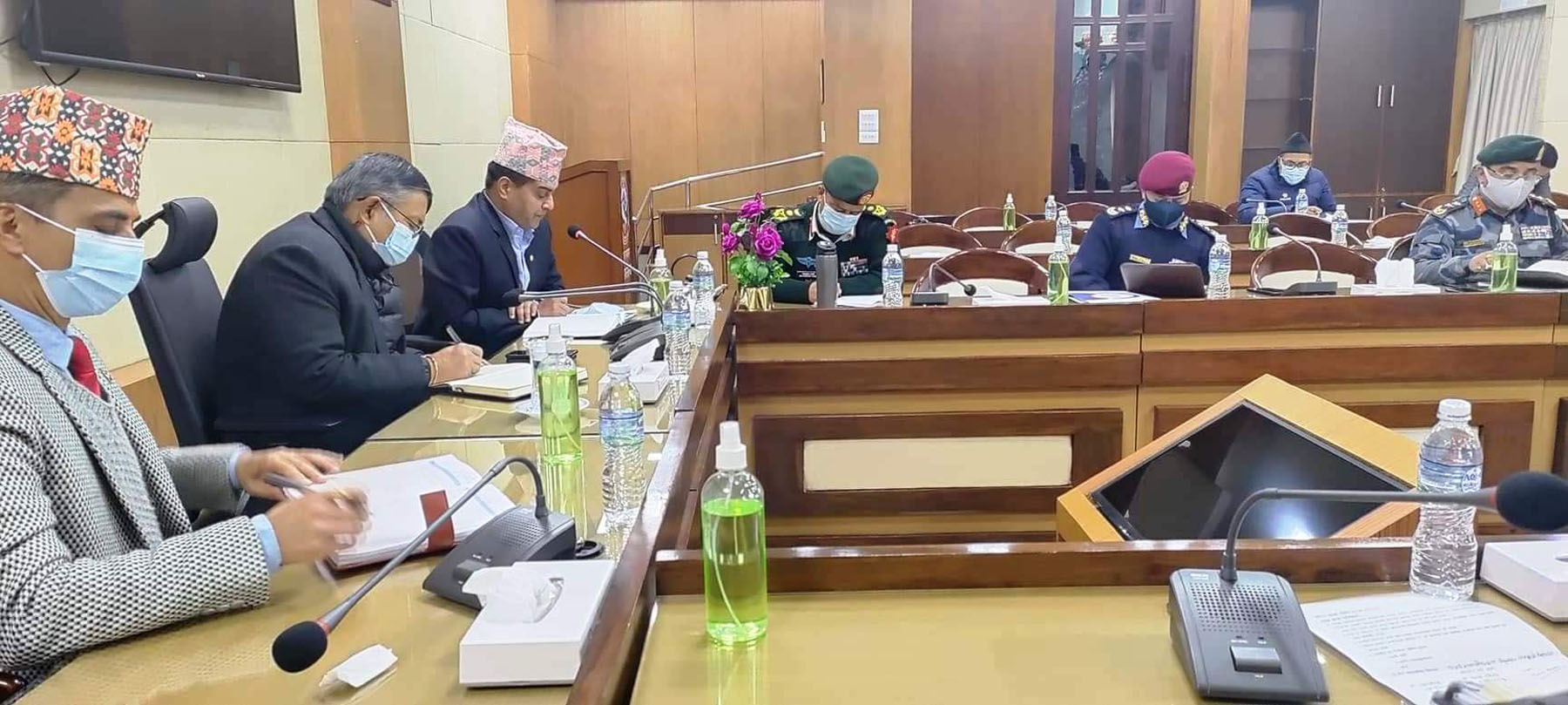 केन्द्रीय सुरक्षा समितिको बैठक : स्थानीय तह निर्वाचन सुरक्षाबारे छलफल