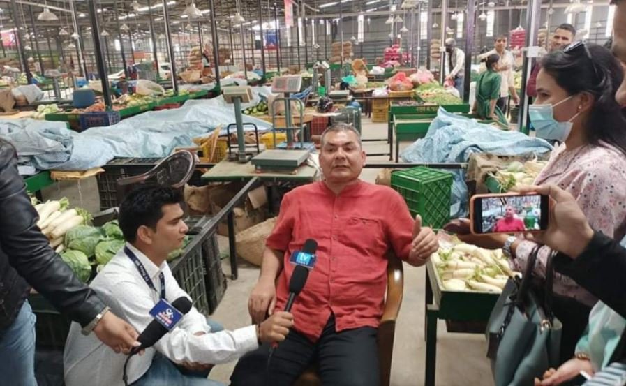 दुर्गा प्रसाईँले २ अर्ब लगानीमा भक्तपुरको सूर्यविनायकमा खोले तरकारी बजार