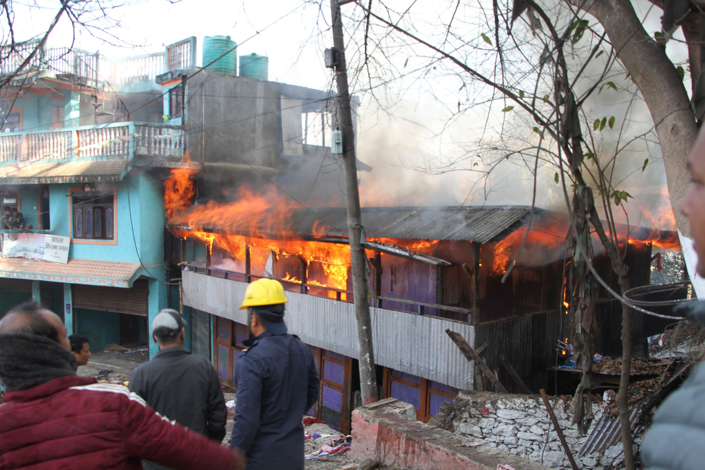 ताप्लेजुङ आगलागी अपटेड : उपचारका क्रममा वृद्धाको मृत्यु