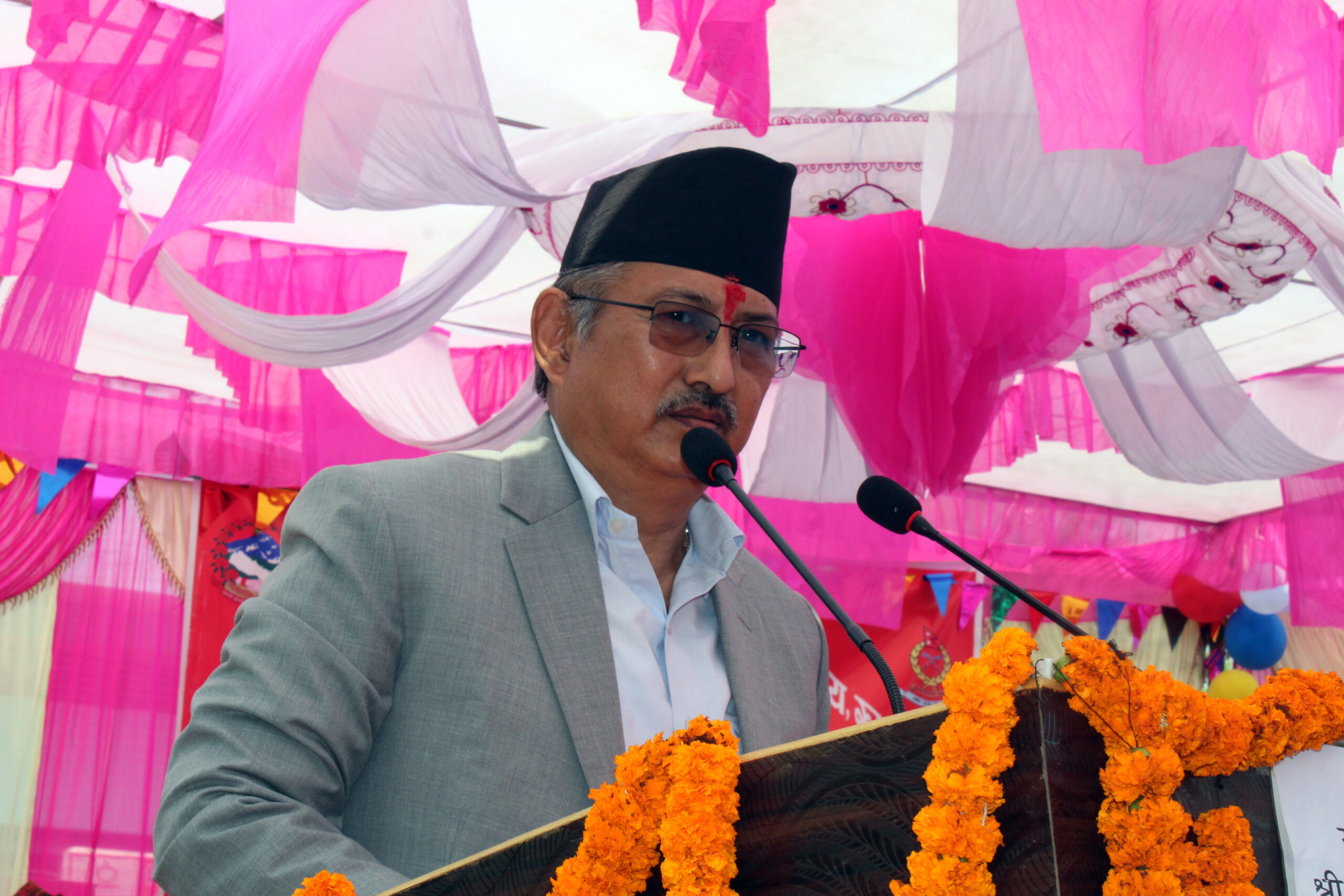 निर्वाचन स्वच्छ र निष्पक्षरुपमा गराइनेछ : गृहमन्त्री बालकृष्ण खाँण