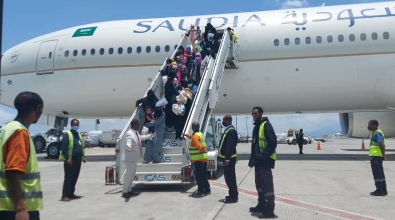 Ethiopia repatriates more than 7,000 nationals from Saudi Arabia
