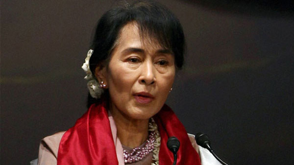 A Myanmar junta court on Wednesday sentenced Aung San Suu Kyi to five years in jail for corruption