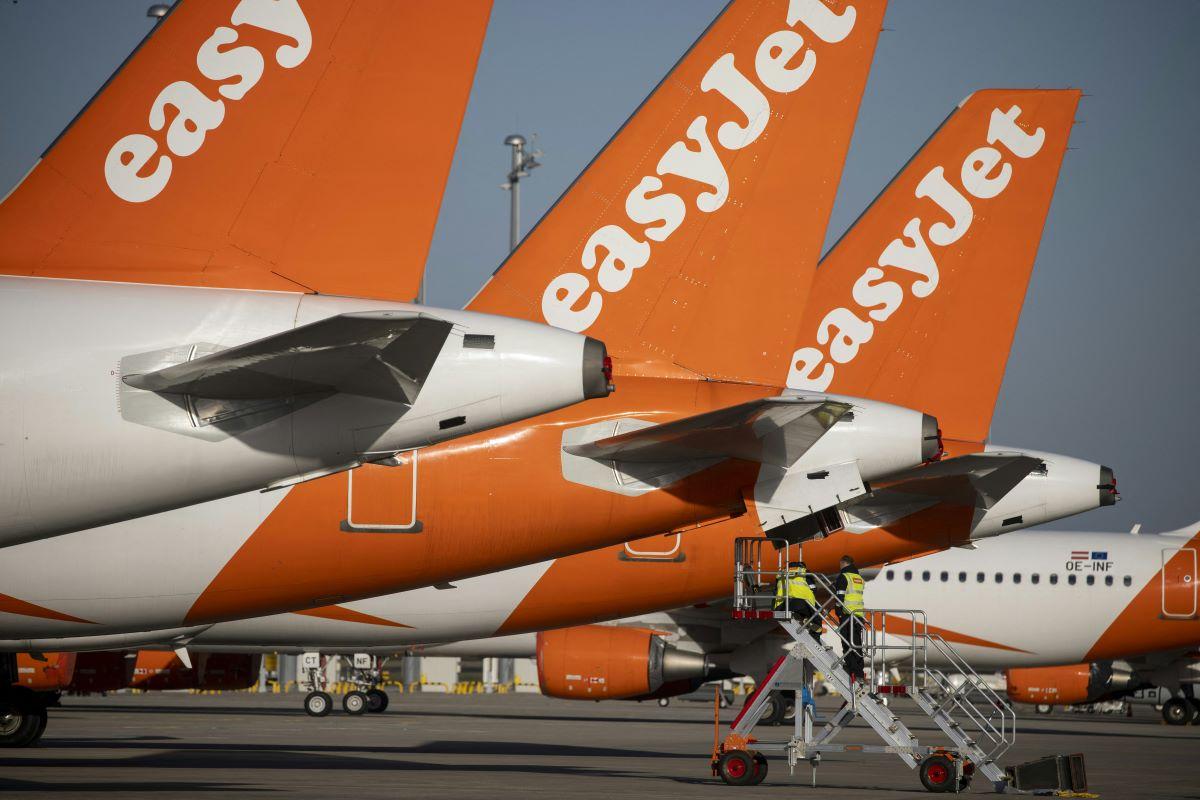 Easy Jet narrows first-half loss on Covid recovery