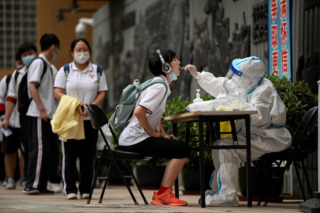 China’s ‘epidemic generation’ sits high-stakes college entrance exam