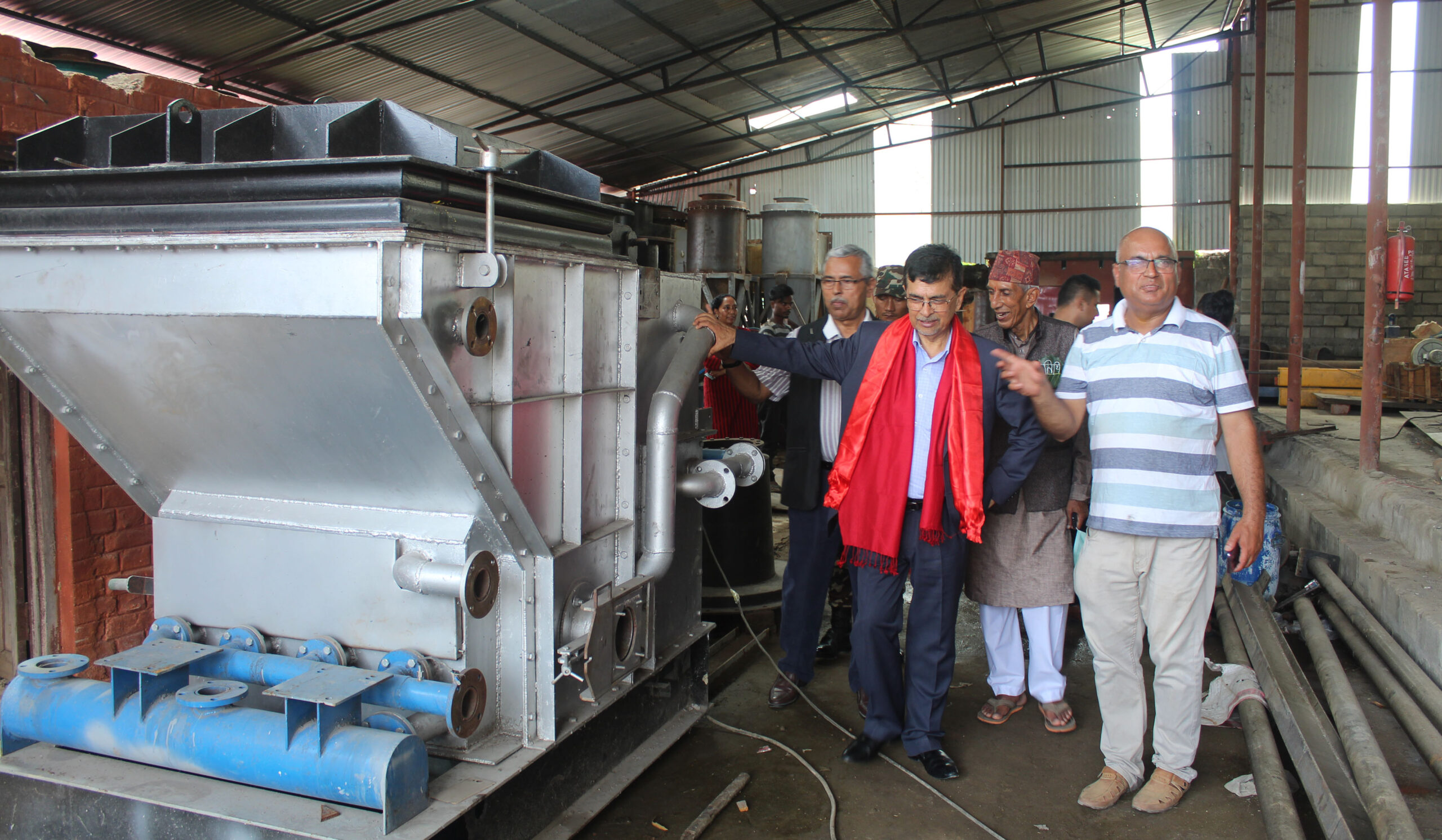 विदेश निर्यात हुने गरेको छ  फोहोरबाट बिजुली उत्पादन गर्ने उपकरण