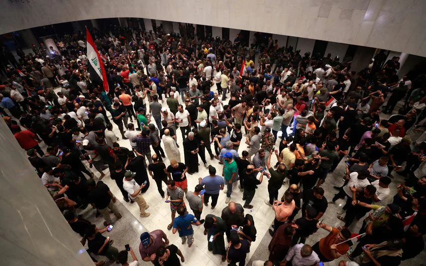 Pro-Sadr protesters storm Iraqi parliament in fortified Green Zone