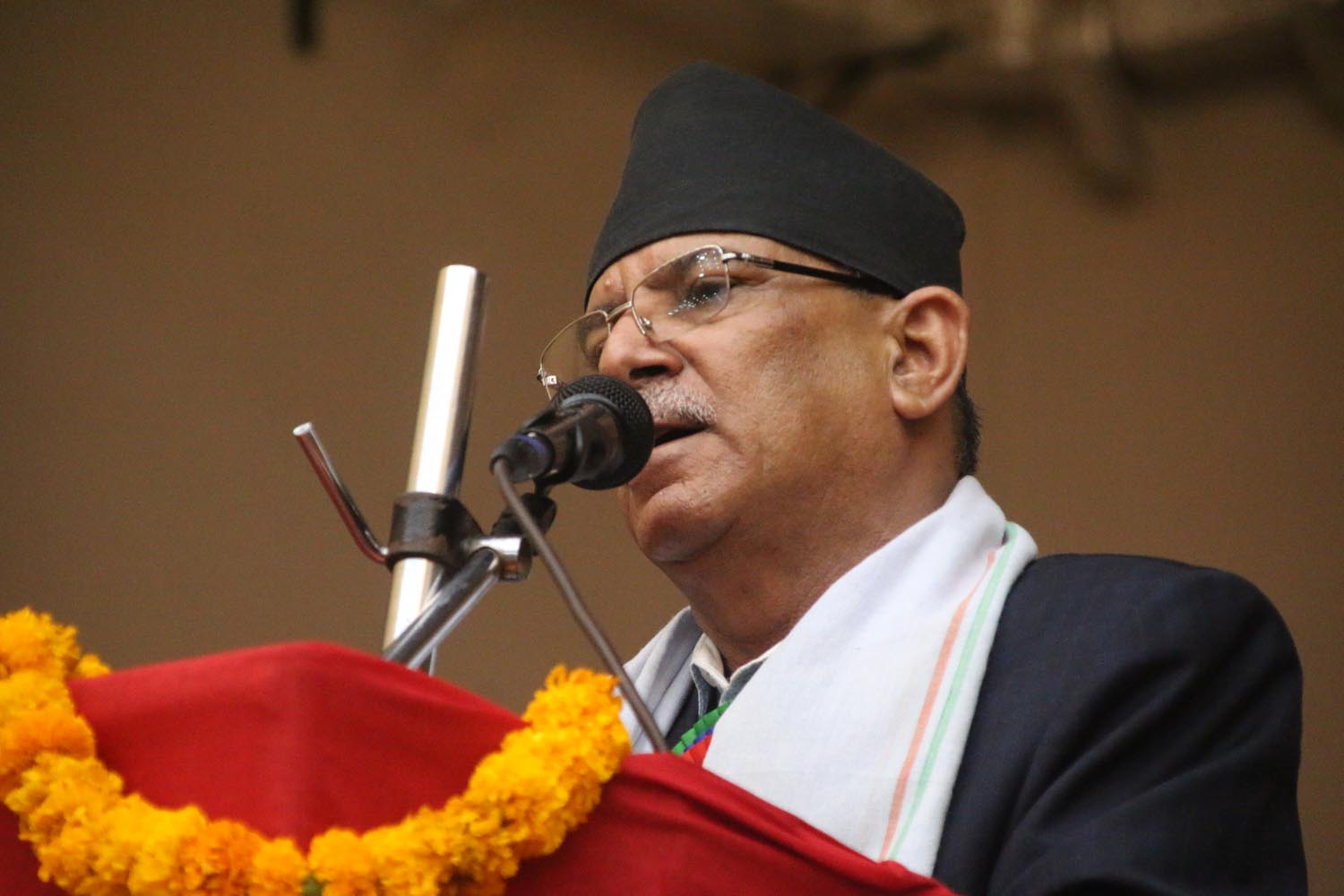 गठबन्धनभित्र सिट बाँडफाँटको समस्या छैन : अध्यक्ष दाहाल