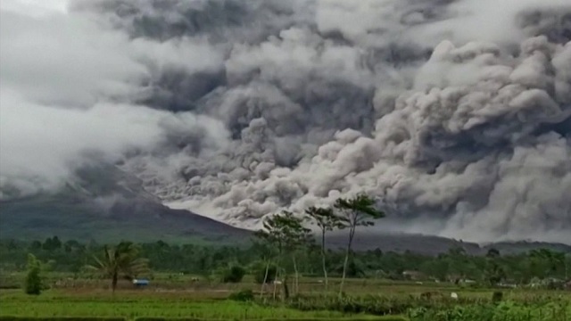 Indonesia’s Semeru volcano erupts, residents evacuated
