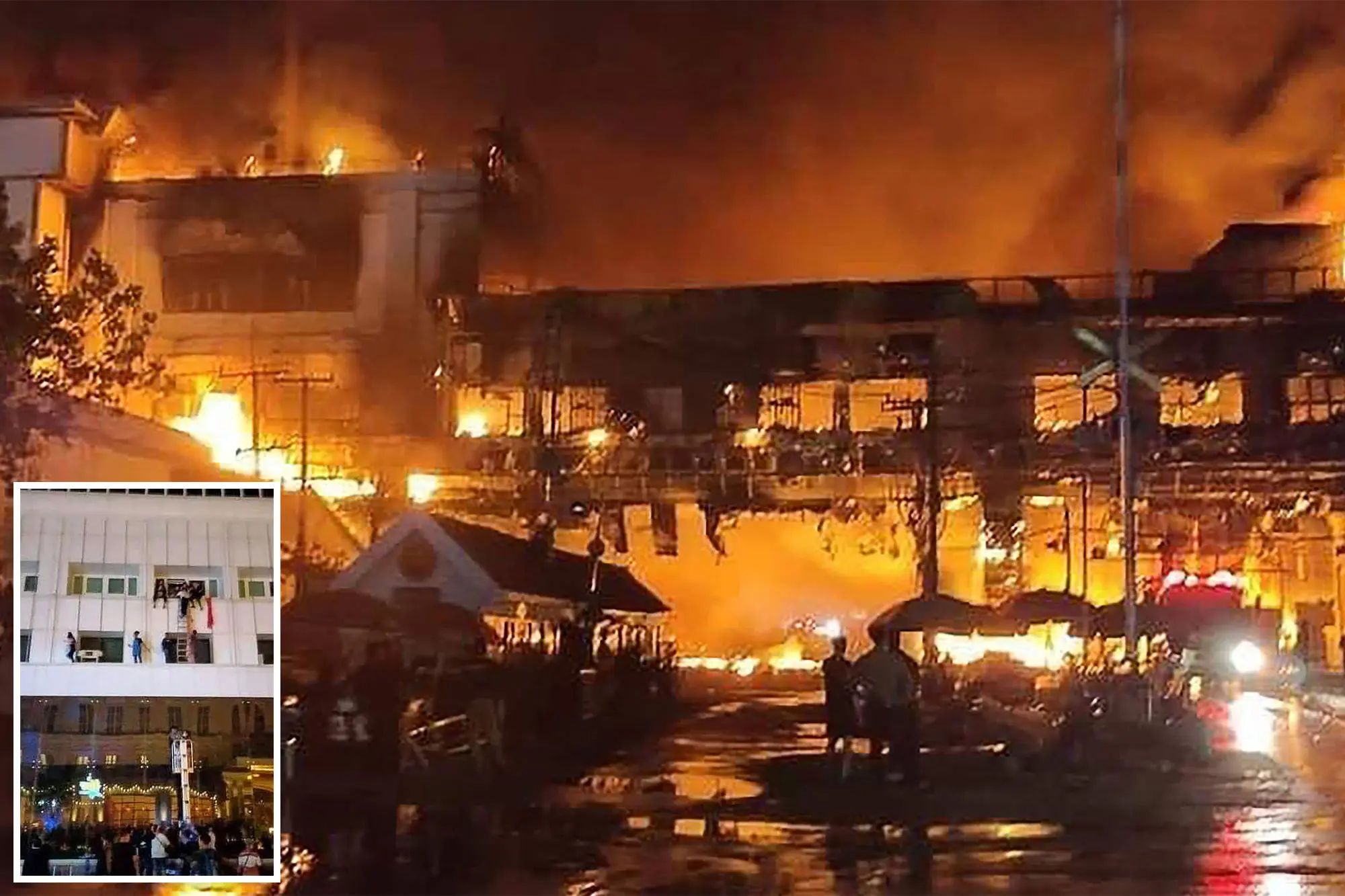Death toll rises to at least 25 in Cambodia hotel-casino fire: official