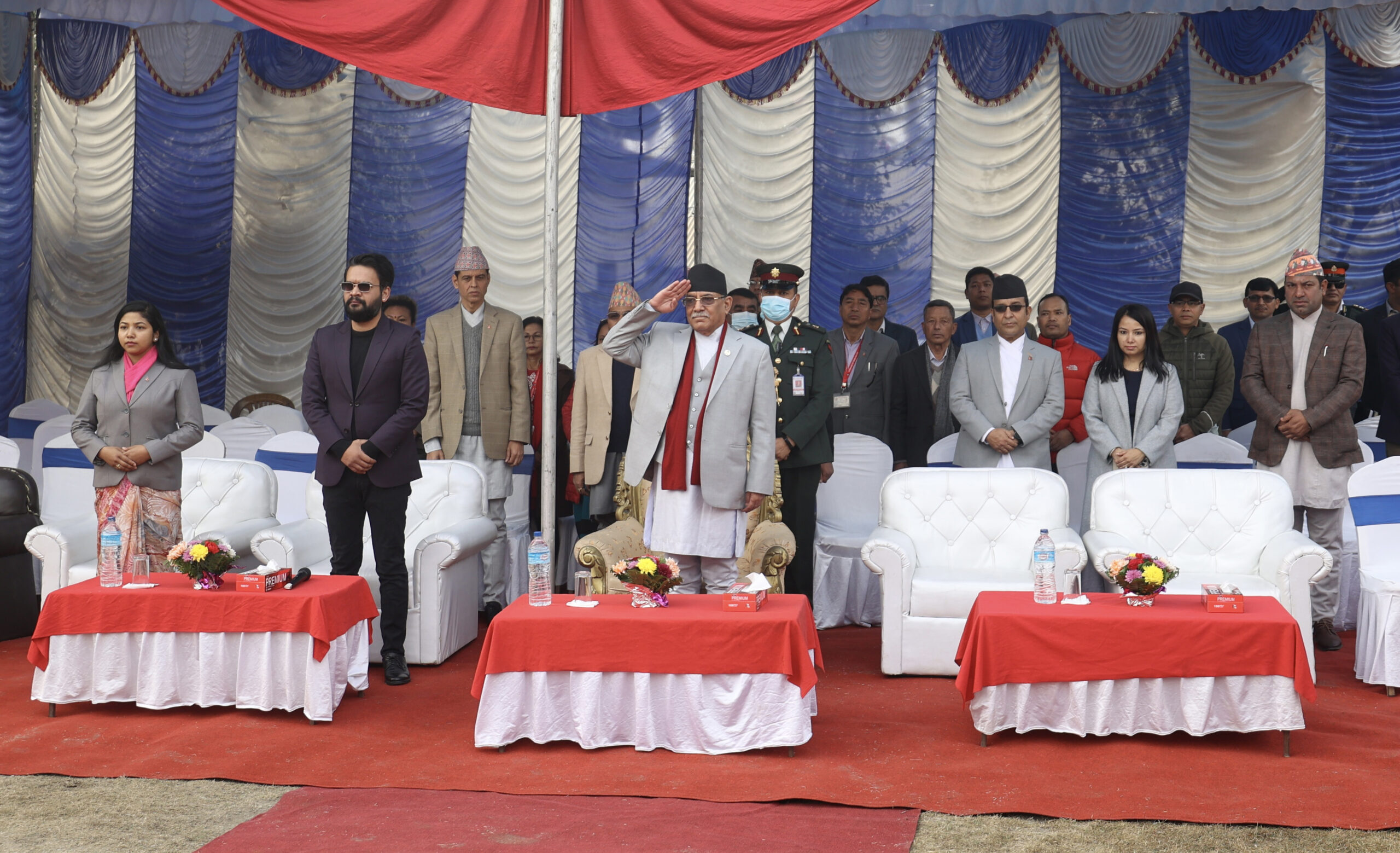 गणतन्त्रप्राप्तिमा शहीदको त्याग र बलिदान नै प्रमुख : प्रधानमन्त्री