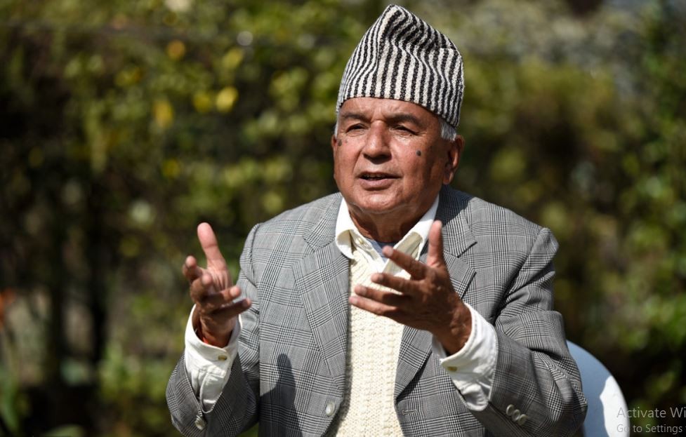 राष्ट्रपतिमा पौडेललाई भोट माग्दै कांग्रेसले पठायो पत्र