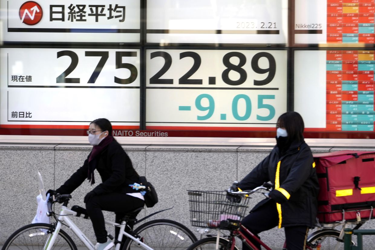 Asian markets drop on rate fears as US inflation runs hot