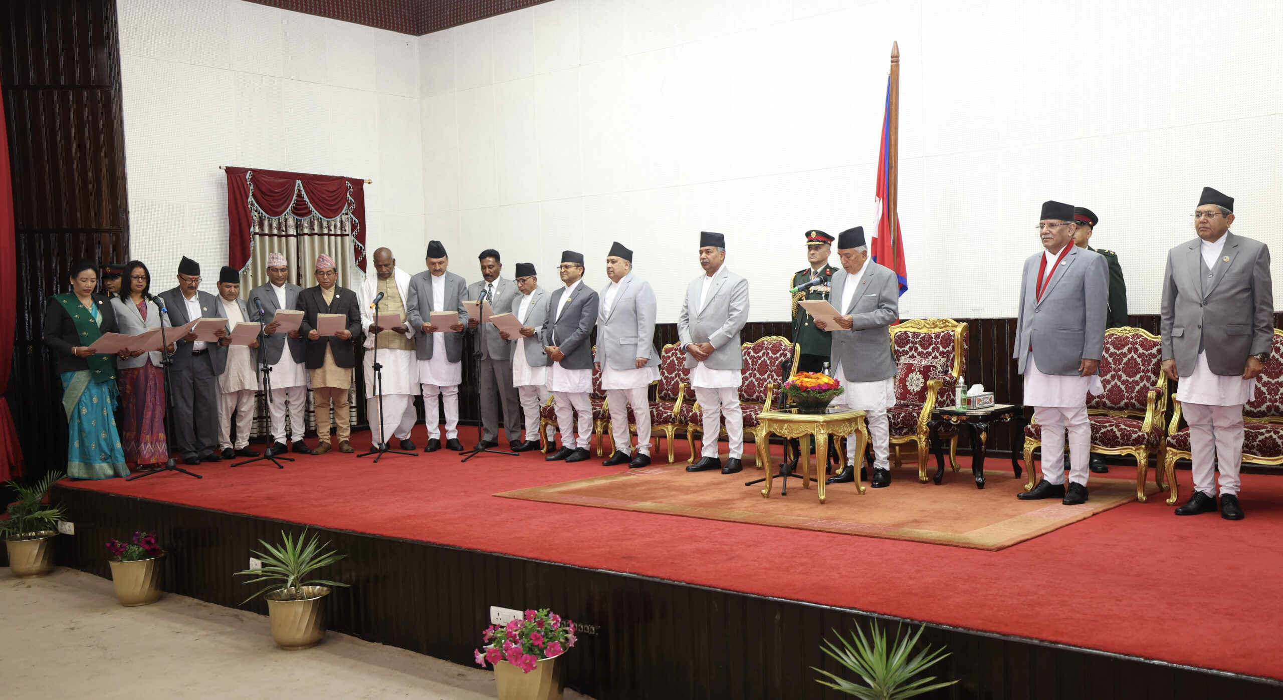यस्तो छ नवगठित मन्त्रिपरिषद्