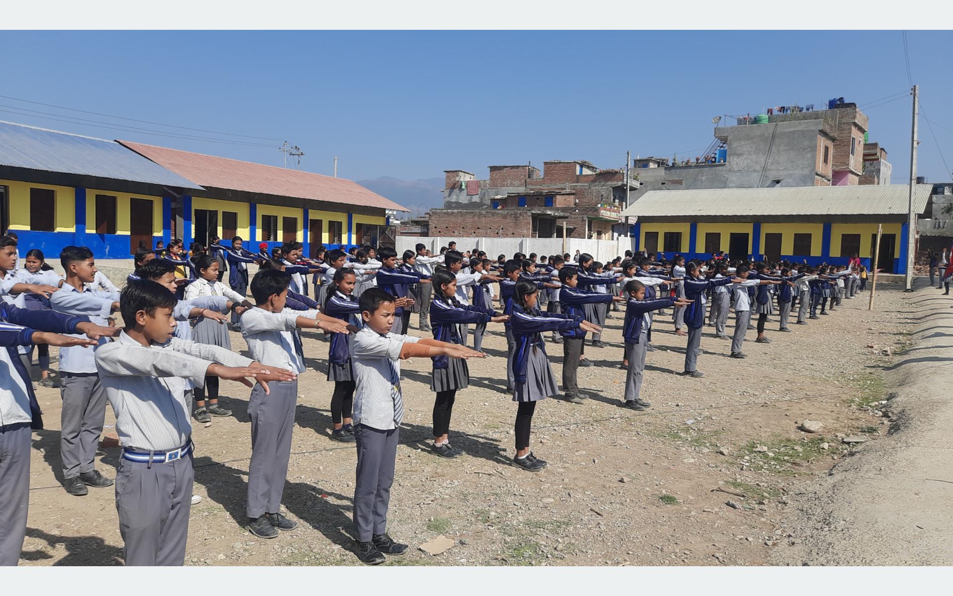 सुकुम्वासीका छोराछोरी पढ्ने नमूना विद्यालय