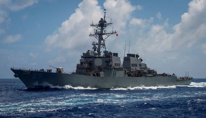 Chinese military says ‘warned’ US warship to leave S. China Sea