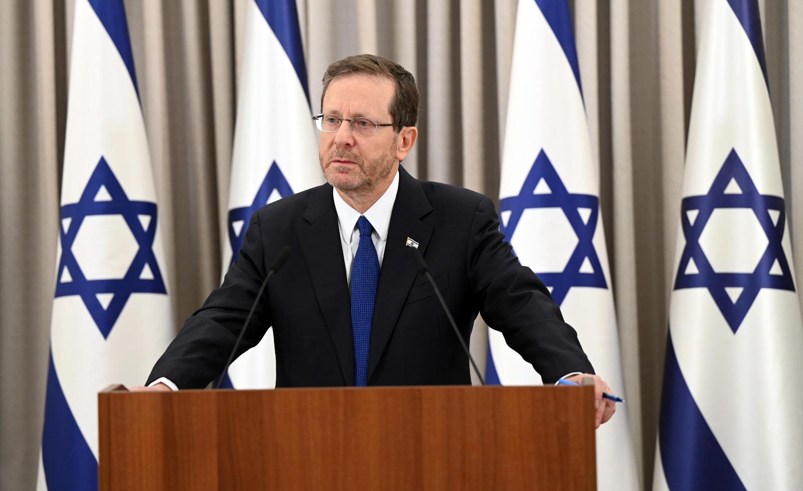 Israel president says judicial reform must stop ‘immediately’
