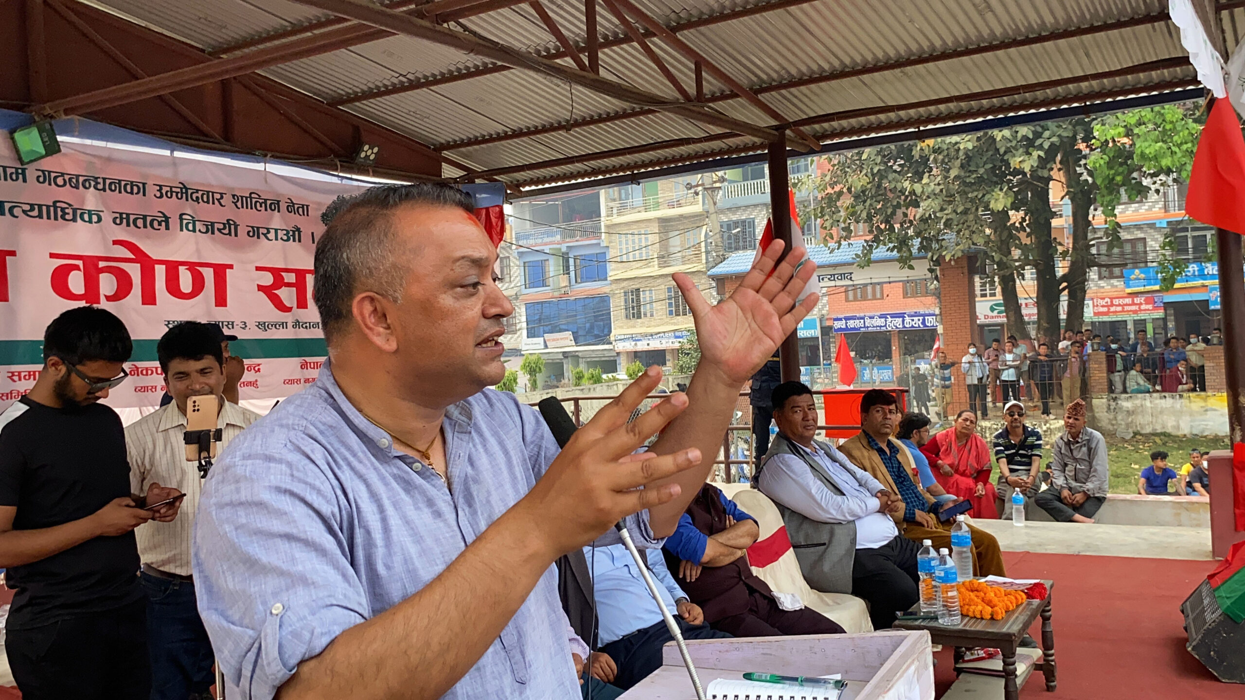पाँच वर्ष सरकार चलाएर परिणाम दिनुपर्छ : महामन्त्री थापा