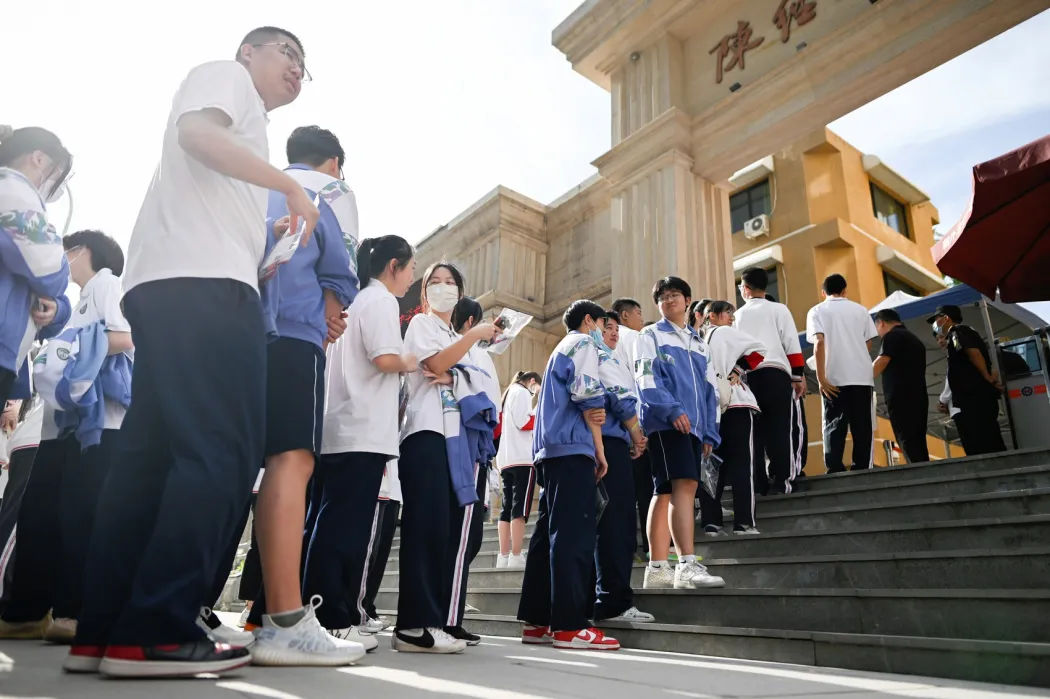 Millions of Chinese students sit gruelling college entrance exams