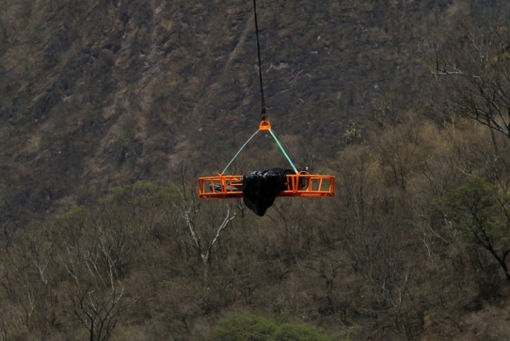 Mexico police find 45 bags with human body parts in ravine