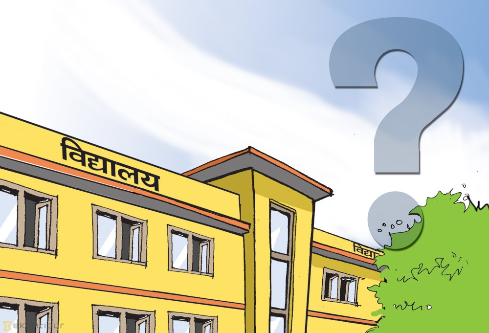१५ विद्यालय कारबाहीमा