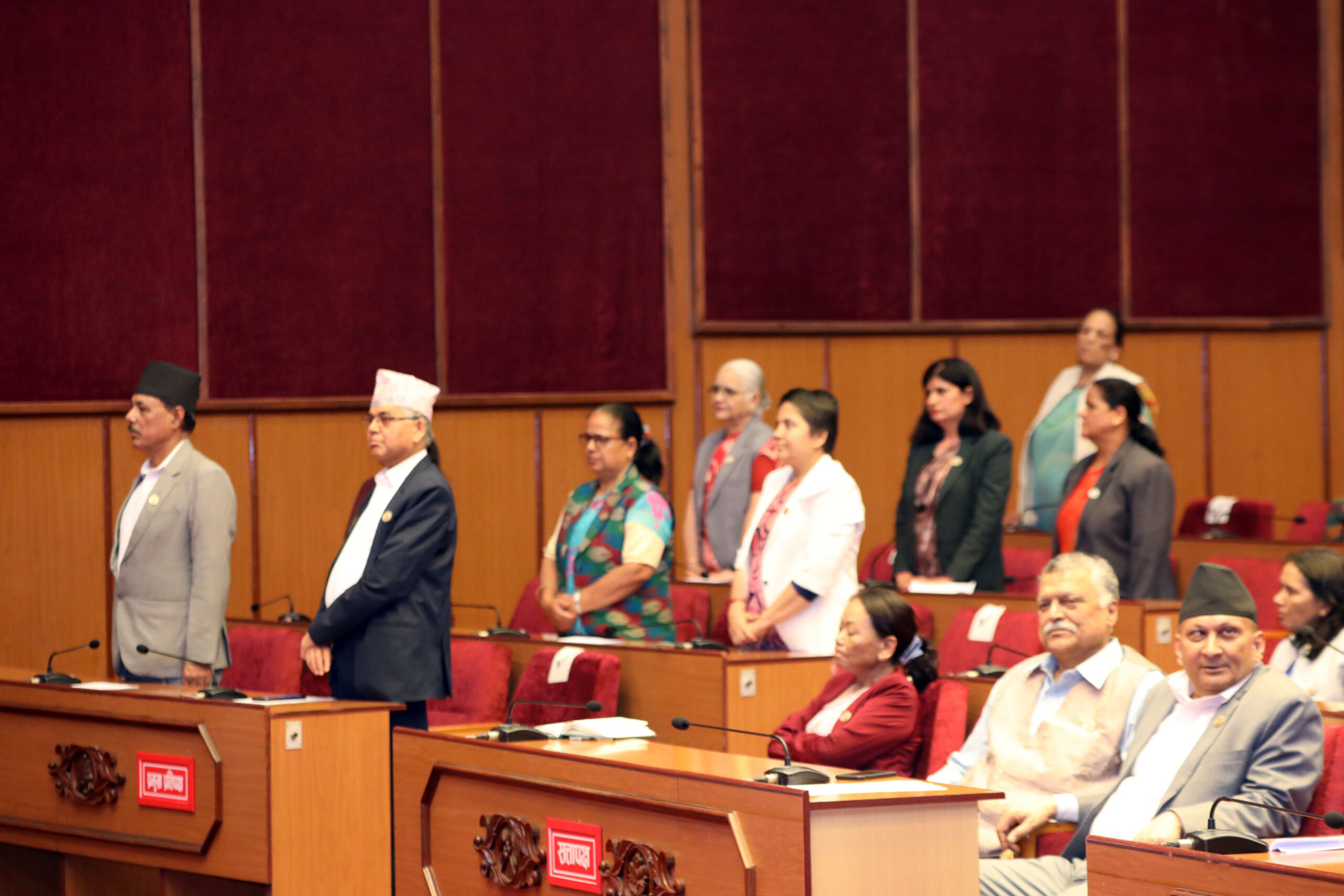 राष्ट्रियसभाको बैठक आज पनि अवरुद्ध
