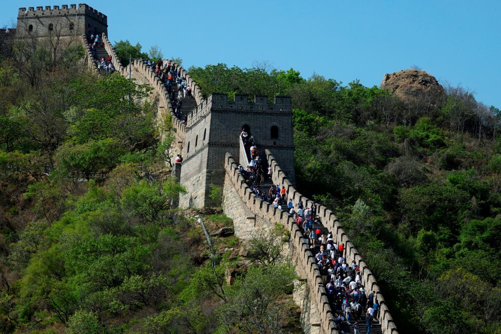 Ancient weapon storehouse ruins discovered along China’s Great Wall