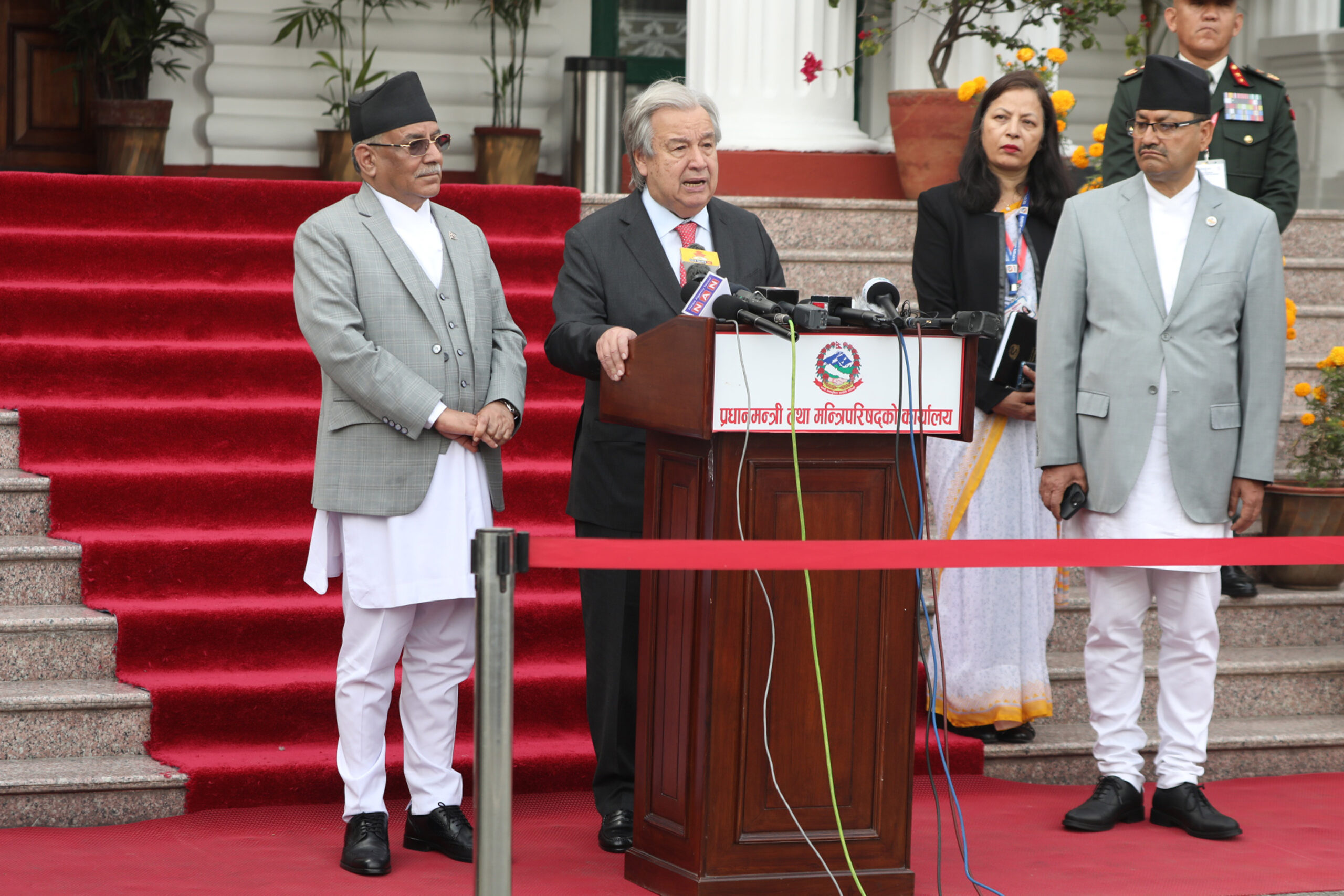 महासचिव गुटेरेसले मङ्गलबार सङ्घीय सदनलाई सम्बोधन गर्ने