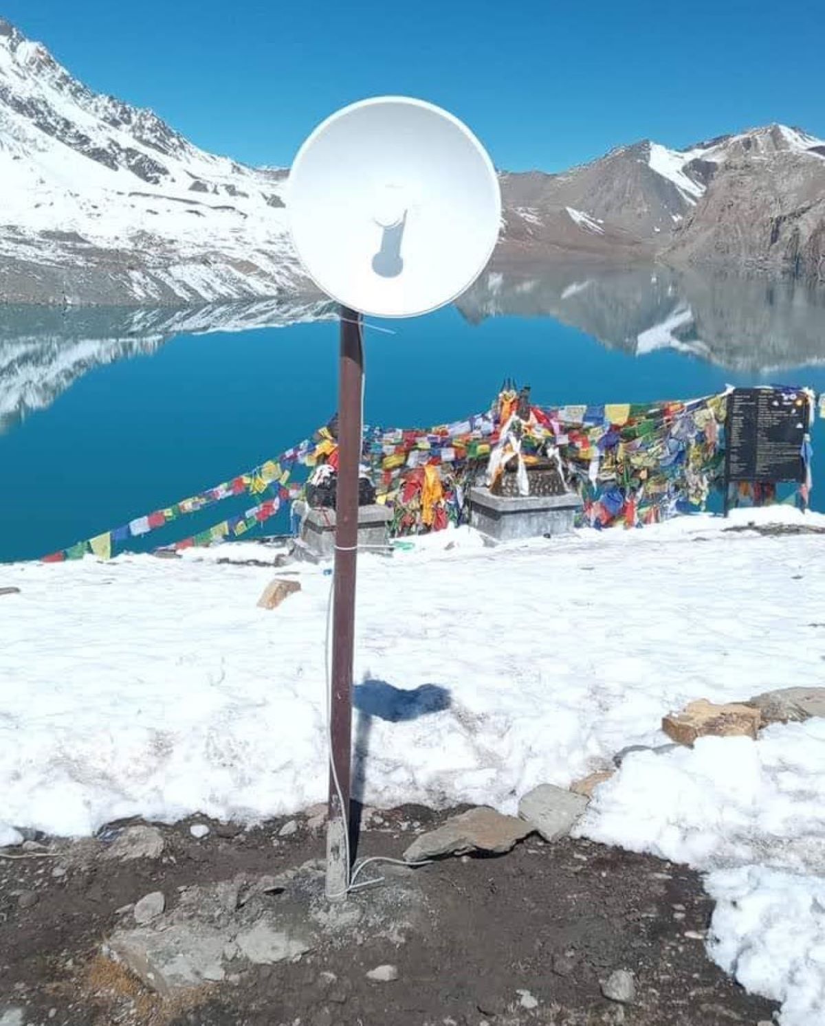 इन्टरनेटको पहुँचमा तिलिचो ताल क्षेत्र