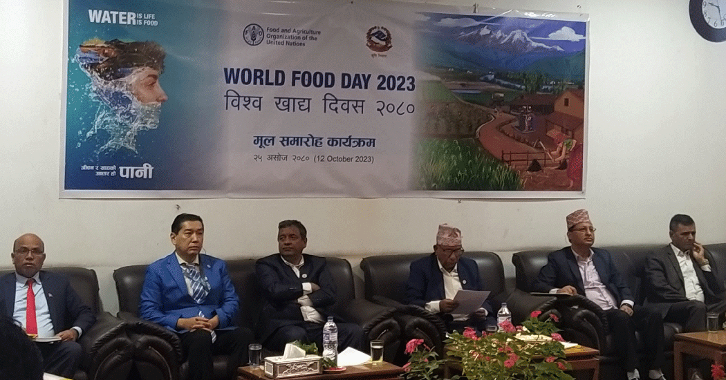 भारतबाट हुने निर्यात पूर्ति गर्न चैते धान अभियान चलाउनुपर्छ : मन्त्री भुसाल