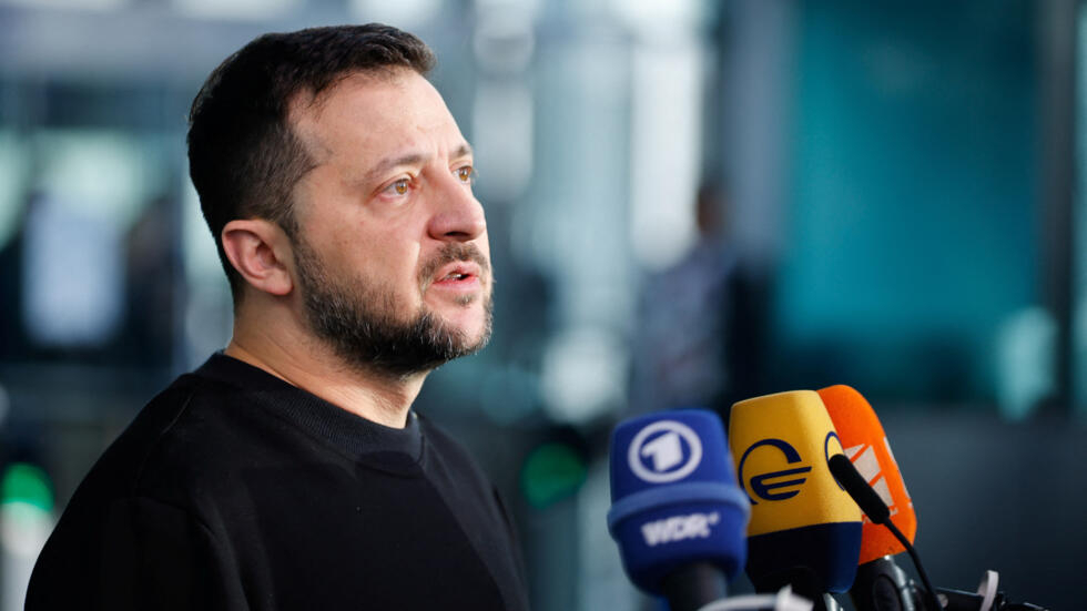 Zelensky rallies support on first visit to NATO HQ since invasion