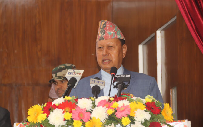 जनताको स्वास्थ्यलाई ध्यान दिएर काम गरेका छौँः मन्त्री बस्नेत