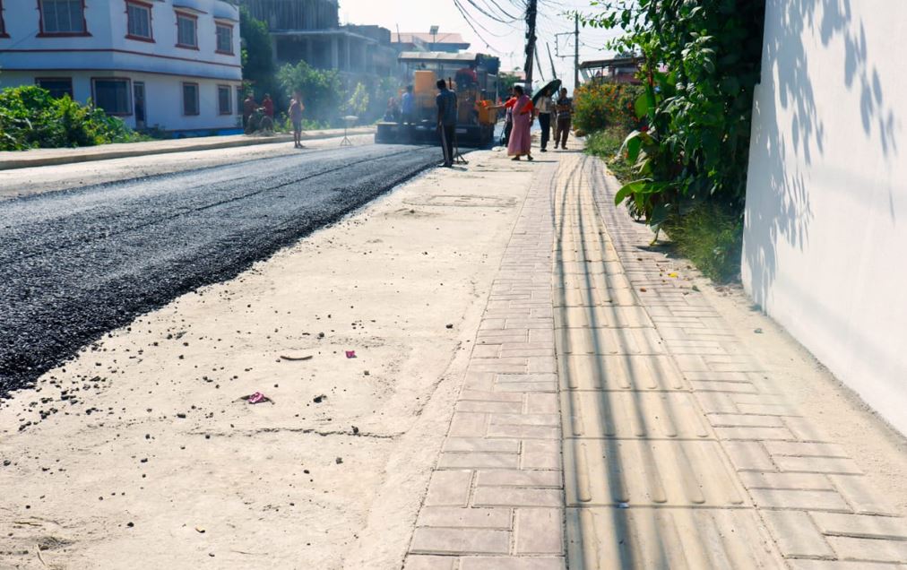 अपाङ्गमैत्री सडक बनाउँदै खैरहनी