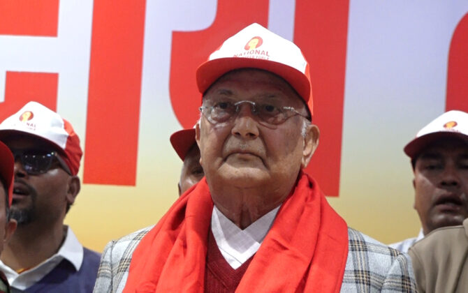 सरकार र बिभिन्न शक्तिले नक्कली जेनजी परिचालन गरेर राजनीतिक दलका गतिविधिलाई निषेध गर्न खोजे: केपी ओली
