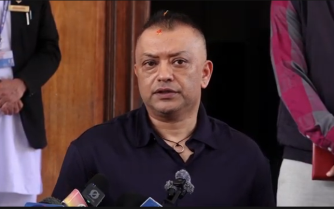 विपद् प्रतिकार्य र राहतमा सरकारलाई पूर्ण सहयोग रहन्छ: गगन थापा