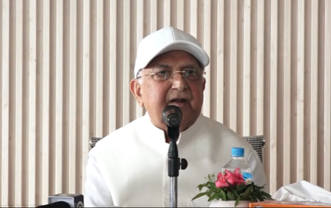रसुवा बाढीपहिरो: विपद्लाई राजनीतिक विषय नबनाई संयुक्त प्रयास गर्न केपी ओलीको जोड