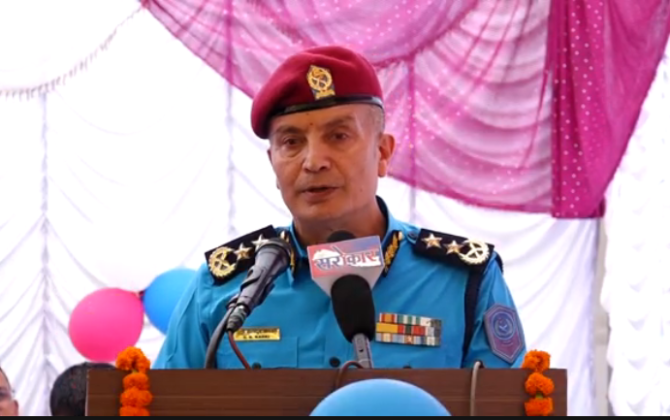 विकास र सिर्जनशीलताका लागि शान्ति सुरक्षा पहिलो सर्त: प्रहरी महानिरीक्षक कार्की