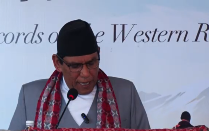 नेपाल र चीनबीचको सम्बन्ध हजारौँ वर्ष पुरानो छ: राष्ट्रिय सभा अध्यक्ष दाहाल